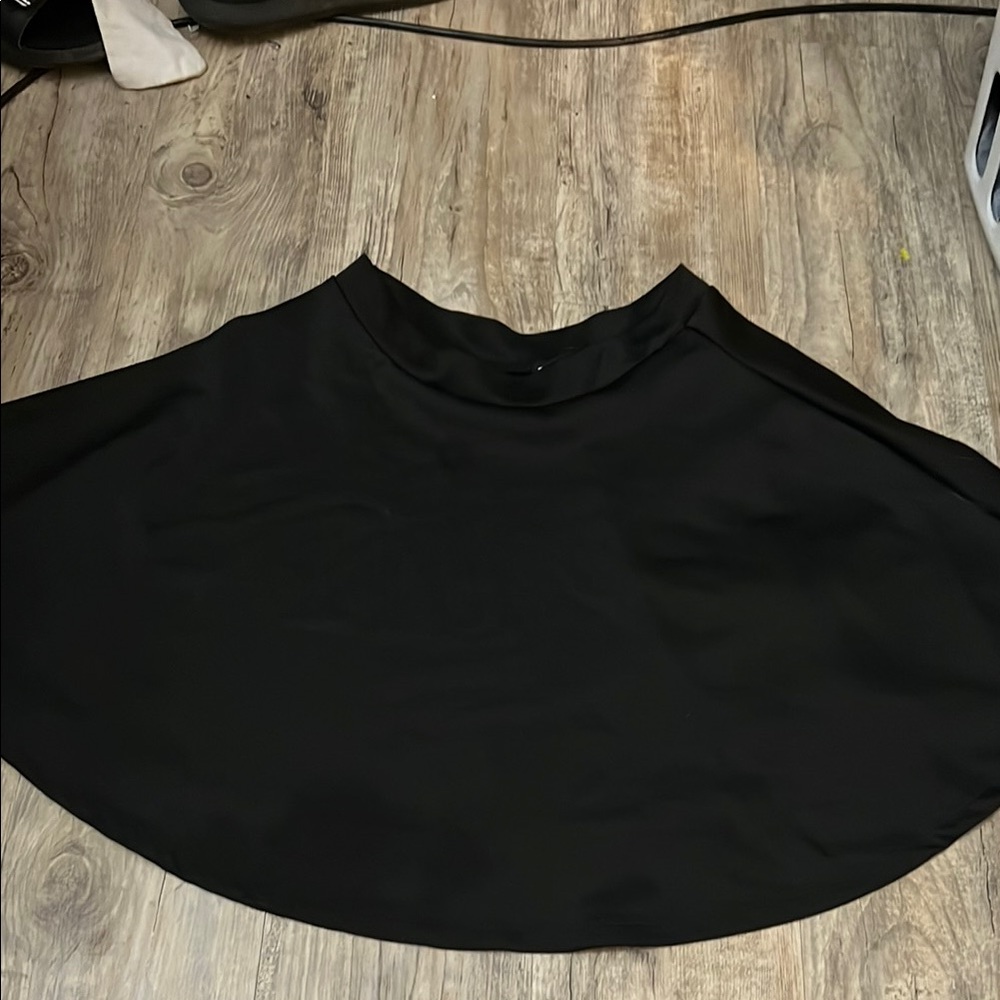 Black Women's Circle Skater Skirt
